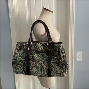 Tumi Chatham North Tote Tapestry Travel Bag - $89